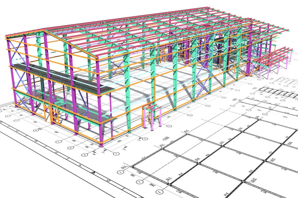 BIM Model with Blueprint